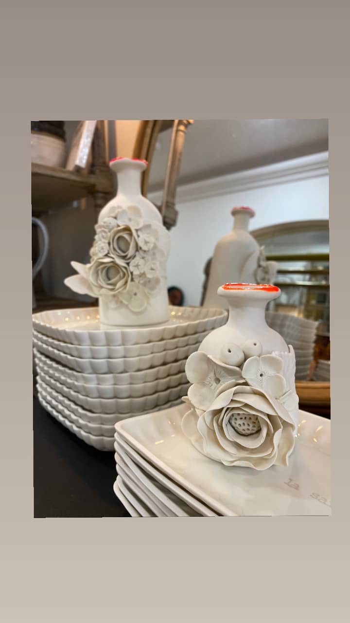 Vases et plats porcelaine