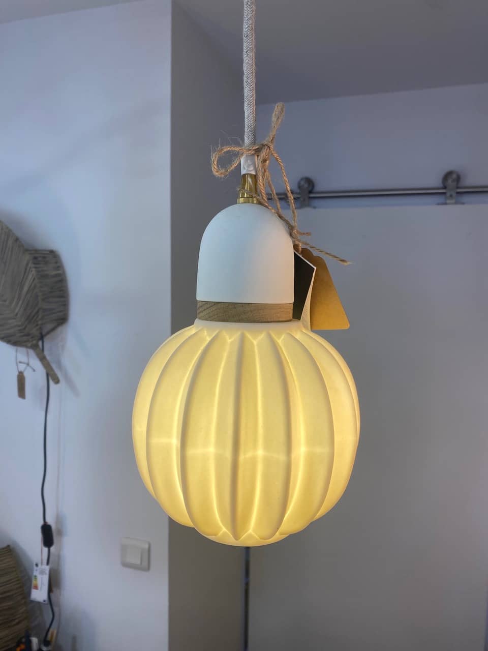 Suspension Porcelaine